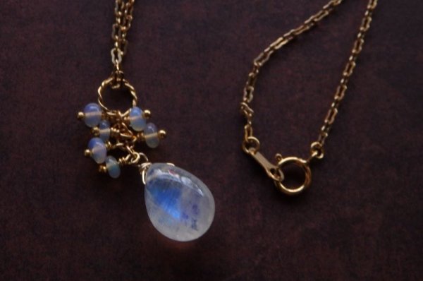画像8: ムーンストーン＆エチオピアオパール＊ネックレス（SOLD OUT）