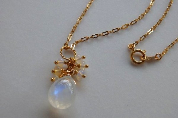 画像6: ムーンストーン＆エチオピアオパール＊ネックレス（SOLD OUT）