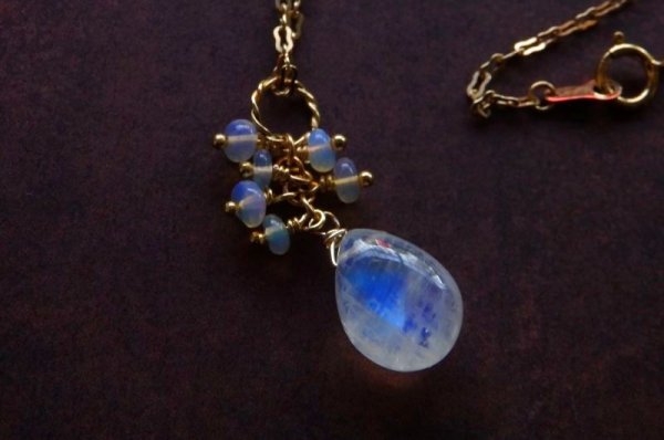 画像5: ムーンストーン＆エチオピアオパール＊ネックレス（SOLD OUT）