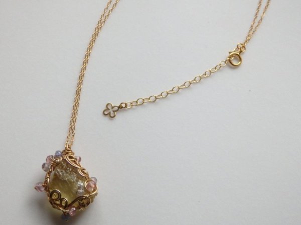 画像8: イエローアパタイト原石＊ネックレス（SOLD OUT）