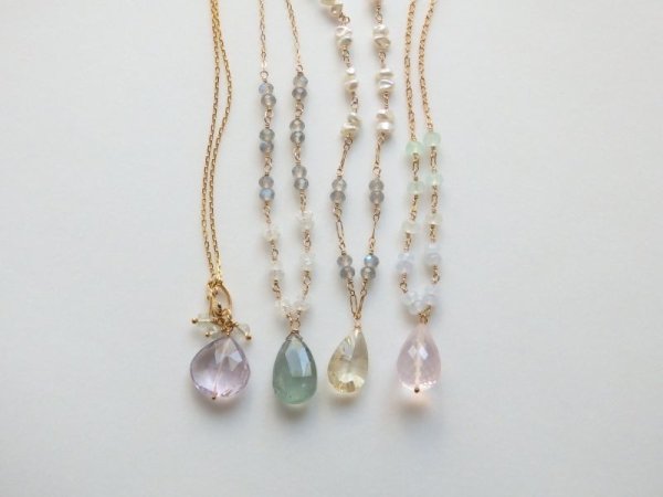 いっしょにupしたネックレス