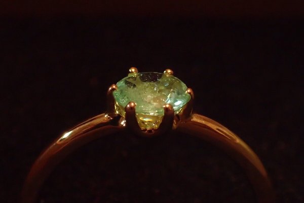 画像13: K・A様オーダー*パライバトルマリンリング(SOLDOUT)