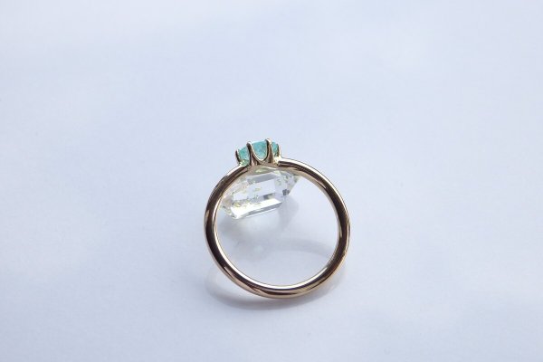 画像10: K・A様オーダー*パライバトルマリンリング(SOLDOUT)