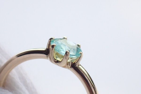 画像3: K・A様オーダー*パライバトルマリンリング(SOLDOUT)