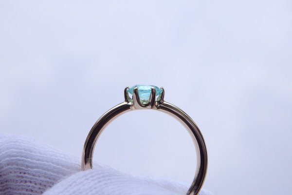 画像12: K・A様オーダー*パライバトルマリンリング(SOLDOUT)