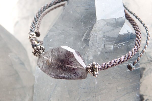 画像13: S・M様オーダースーパーセブンピンクファイヤークォーツ*ブレスレット(SOLD OUT)