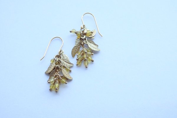 画像11: mimosa*ミモザ〜イエロージェード*ピアス