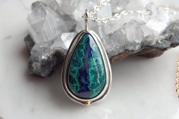 画像6: アズロマラカイト⋆ペンダント(SOLD OUT)
