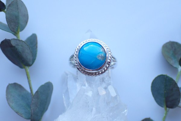 画像6: スリーピングビューティーターコイズ⋆リング