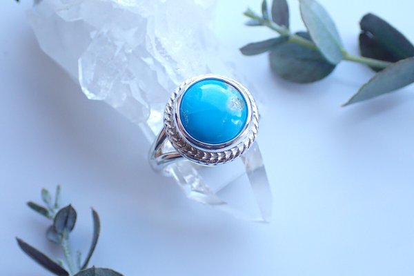 画像10: スリーピングビューティーターコイズ⋆リング
