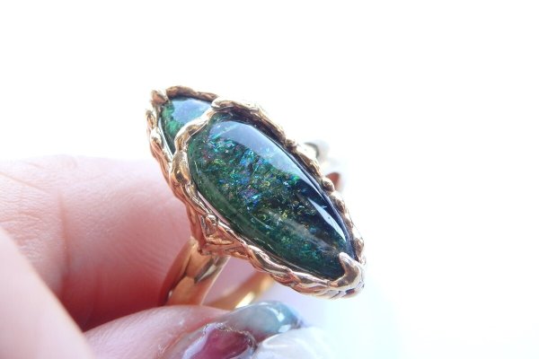 画像7: レインボークロムトルマリン*リング（クロムトルマリン）