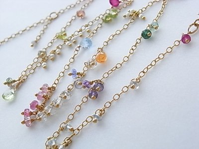 画像1: 13month birthstone amulet*ネックレス 